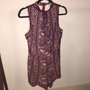 Laced Romper